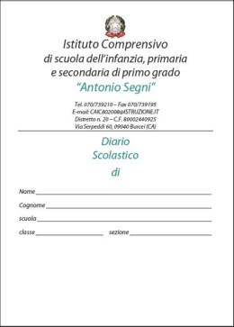 Page 1 Istituto C omprensfvo dt scuoto choir`"totoorto.Jr primario o