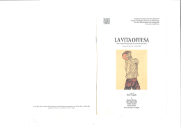 La vita offesa - Teatro Stabile Torino
