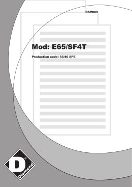 Mod: E65/SF4T