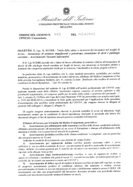 Odg dlg 81 spisal - Coordinamento Nazionale Vigili del Fuoco