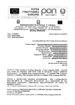 FESR Asse II_Lettera invito geologo e allegati