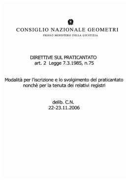consiglio nazionale geometri - Collegio Geometri di Brescia