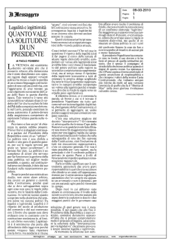 quanto vale - Giorgio Tonini