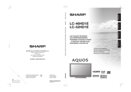 LC-46/52HD1E Operation-Manual IT