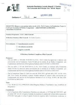 DELIBERA 741_ Fondazione Teatro San Carlo