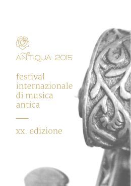 Brochure Antiqua 2015 - Compagnia di San Paolo