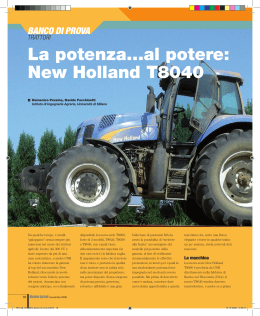 new holland t 8040
