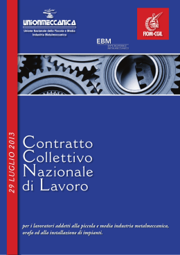 Il CCNL - Ente Bilaterale Metalmeccanici