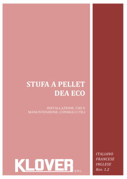 stufa a pellet dea eco