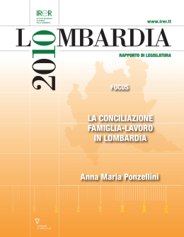 La conciliazione famiglia-lavoro in Lombardia