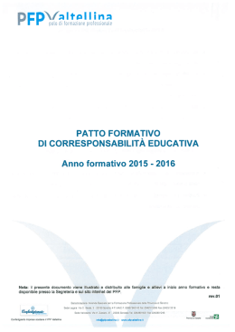 Patto Formativo 2015_16