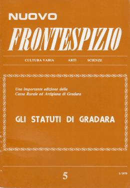 A140 Nuovo Frontespizio n. 5 1979