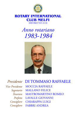 Libretto 41.cdr - rotaryclubmelfi