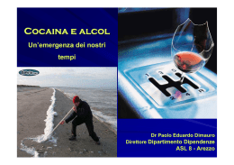 Cocaina e alcol Cocaina e alcol