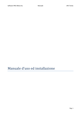 Manuale - osservatorio energia