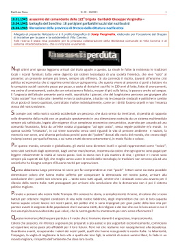 N.5 p.1 LA MEMORIA PERDUTA (aprile -2013)