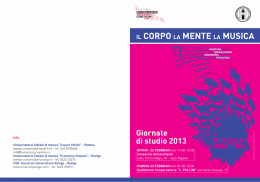 il corpo la mente la musica