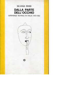 Mario Ricci - nuovo teatro made in italy dal 1963