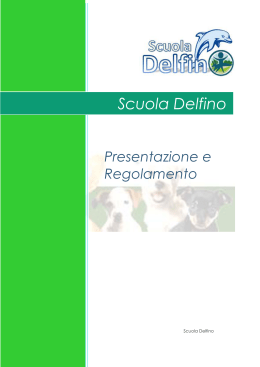 Scuola Delfino - Rifugio Valdiflora