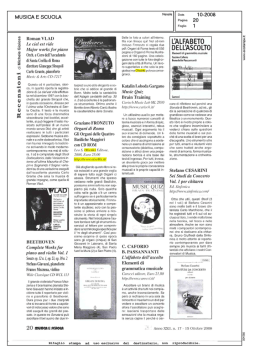 musica e scuola