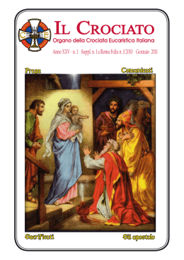 Il Crociato - Fraternit&agrave; Sacerdotale San Pio X