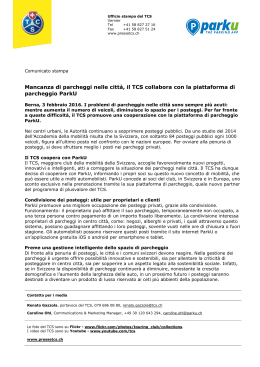 Comunicato stampa