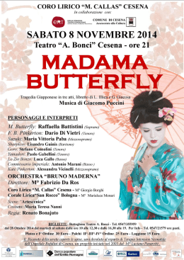 madame butterfly - Azienda USL di Cesena