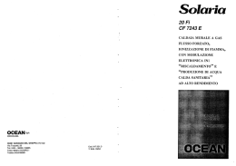 SOLARIA 20 Fi-CF 7243 E - Certificazione energetica