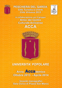 acca libretto - Peschiera del Garda