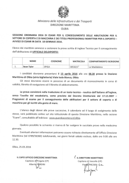 Ufficiale del Diporto