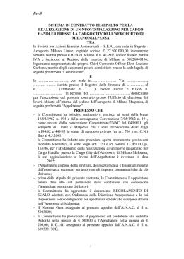 schema contratto magazzino Cargo Handler Rev 0