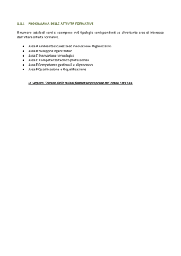 TEMI e AREE TEMATICHE