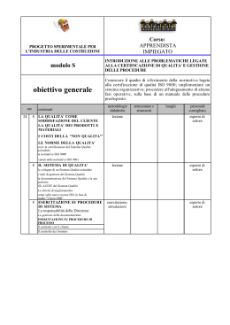 obiettivo generale - apprendistato in edilizia