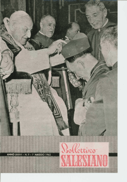 vv -` vu M ~f1 ANNO LXXXVI N. 9 .1&deg; MAGGIO 1962.