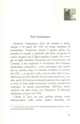 Tot&ograve; Venticinque