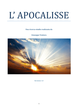 l`Apocalisse - Chiesa Cristiana Evangelica Pentecostale