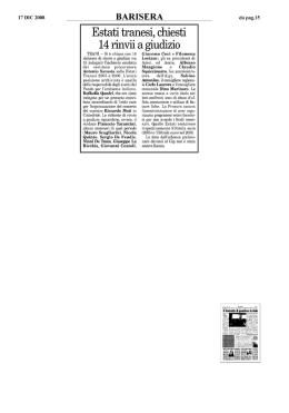 Stampa Rassegna (45 pagine)