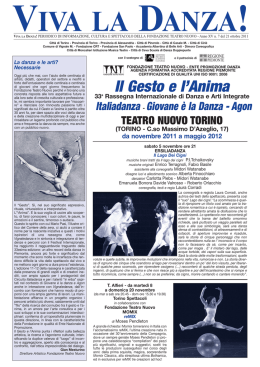 Viva la danza - Torino Spettacoli