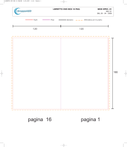 libretto dvd box 16 pagine - Home Page