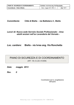 Untitled - Comune di Biella