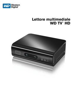 Lettore multimediale WD TV™ HD