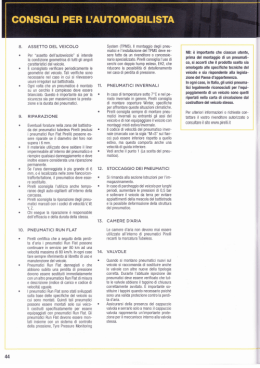 consigli per l`automobilista