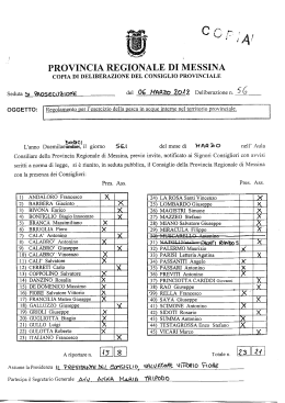 x - Provincia Regionale di Messina