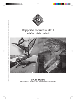 Rapporto zoomafia 2011