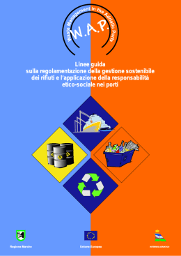 Linee guida sulla regolamentazione della gestione sostenibile dei