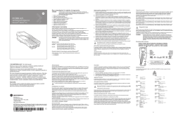 MC909X-K/S Regulatory Guide [Italian] (P/N 72-73446