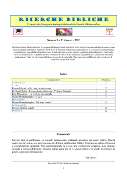 N. 2 &ndash; Secondo trimestre 2012