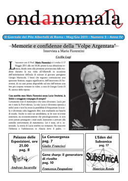 Maggio/Giugno 2011