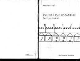 Oddone Ivar &ndash; Psicologia dell`ambiente