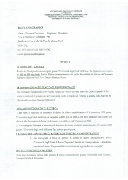 CV Nicodemo Giovanni Francesco